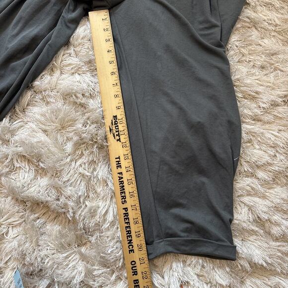 Rock & Republic Pant Suit Jumpsuit XXL Grey Desert Sand Cuffed Drawstring Waist - Picture 13 of 15